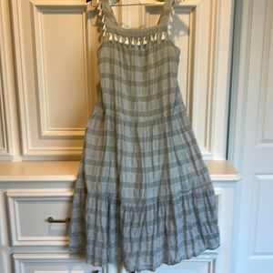 Cute and fun dress 19 inches across and 34 inches long